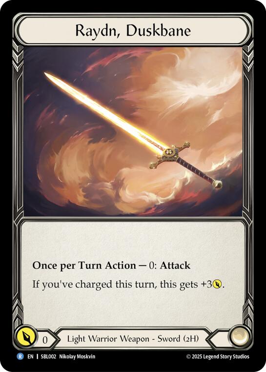 Raydn, Duskbane [SBL002] (Silver Age Chapter 3)