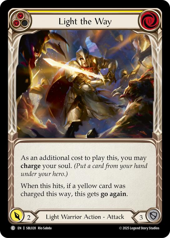 Light the Way (Yellow) [SBL028] (Silver Age Chapter 3)