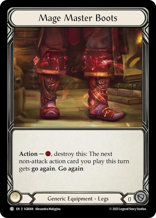 Mage Master Boots [SGB008] (Silver Age Chapter 3)