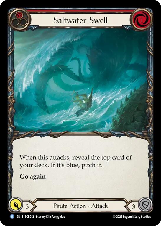 Saltwater Swell (Red) [SGB012] (Silver Age Chapter 3)