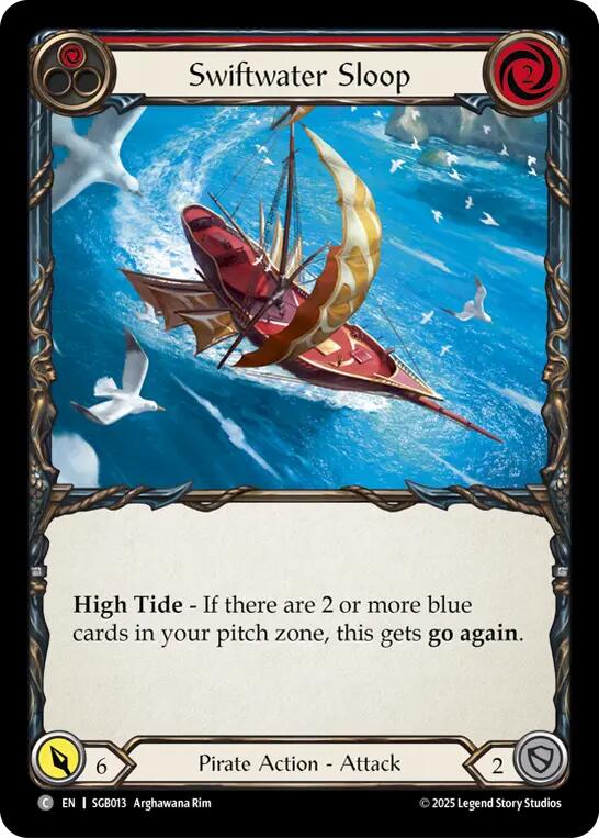 Swiftwater Sloop (Red) [SGB013] (Silver Age Chapter 3)