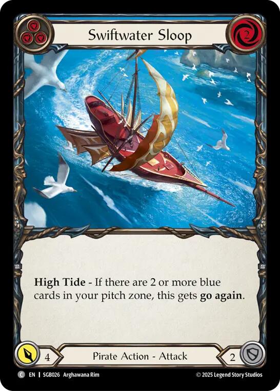 Swiftwater Sloop (Blue) [SGB026] (Silver Age Chapter 3)