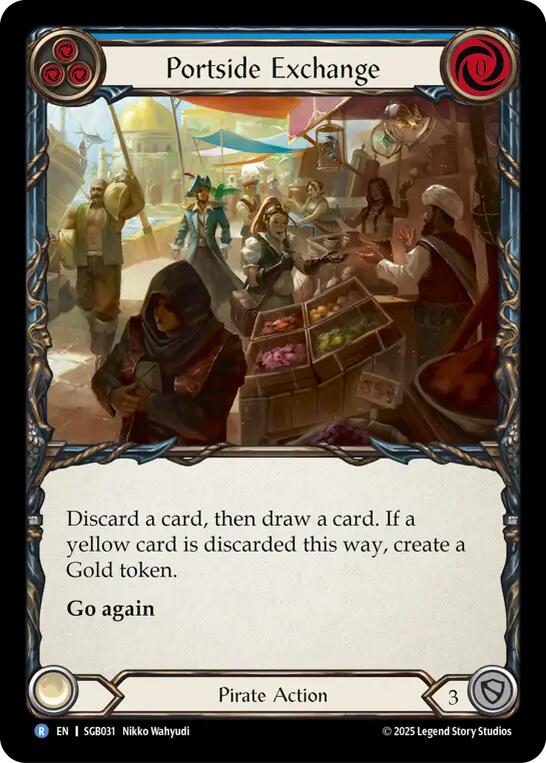 Portside Exchange (Blue) [SGB031] (Silver Age Chapter 3)