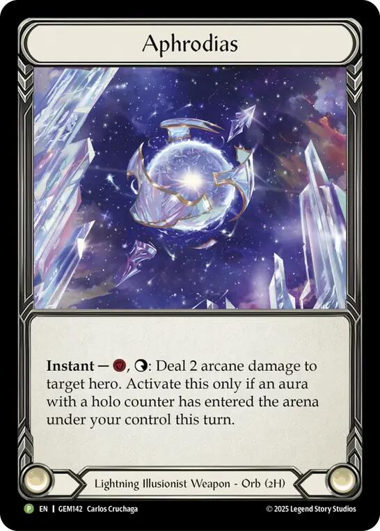 Aphrodias [GEM142-CF] (Gem Pack 5)  Cold Foil