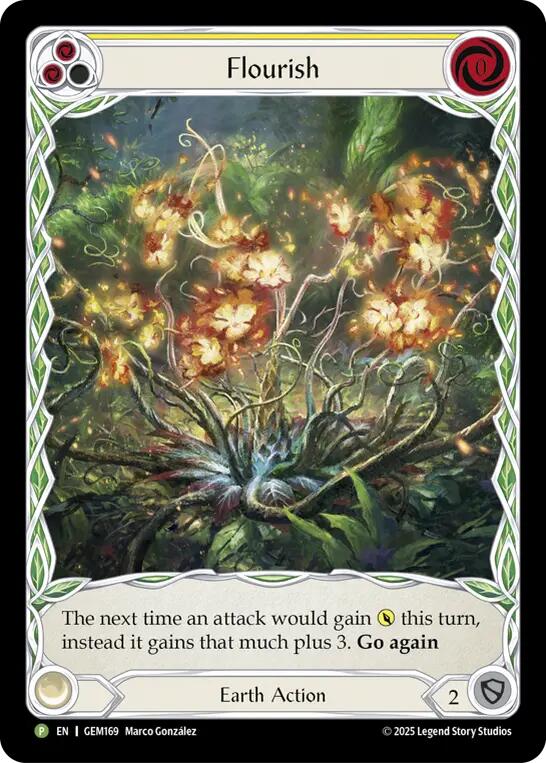 Flourish (Yellow) [GEM169] (Gem Pack 5)