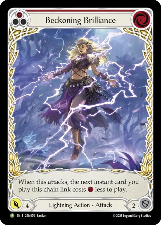 Beckoning Brilliance (Red) [GEM170] (Gem Pack 5)