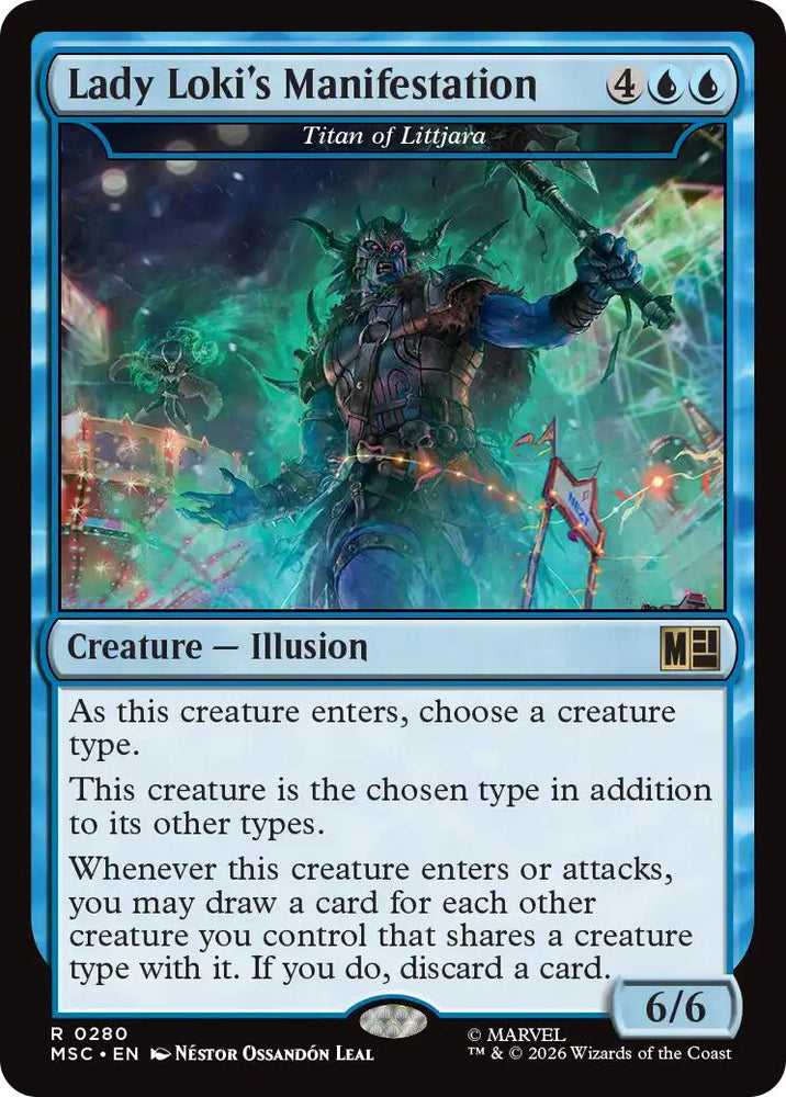 Lady Loki's Manifestation - Titan of Littjara [Marvel Super Heroes Commander]