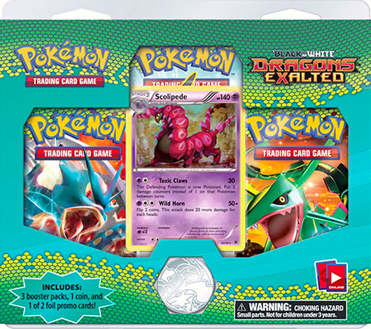 Black & White: Dragons Exalted - 3-Pack Blister (Scolipede) Black & White: Dragons Exalted - 3-Pack Blister (Scolipede)