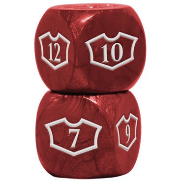 Ultra PRO: Loyalty Dice Set - 22MM Deluxe with 7-12 (Mountain)