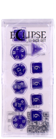 Ultra PRO: 11-Dice Set - Eclipse (Royal Purple)