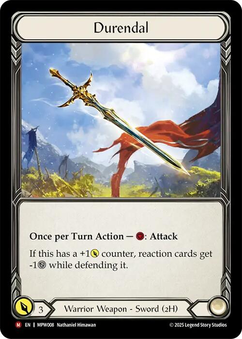 Durendal [MPW008] (Mastery Pack Warrior)