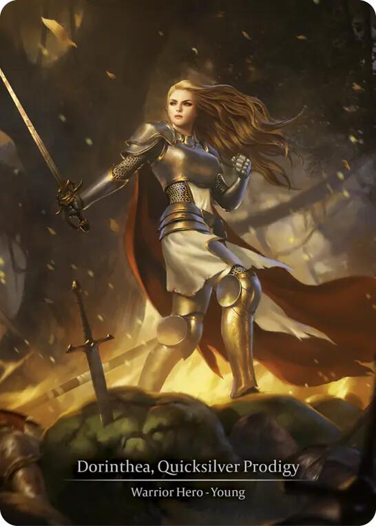 Dorinthea, Quicksilver Prodigy (Marvel) [HER167] (Promo)  Cold Foil