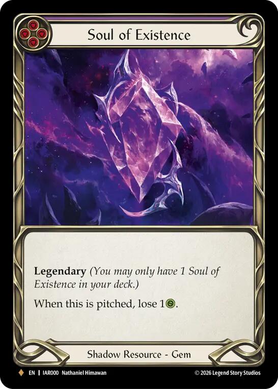 Soul of Existence [IAR000] (Usurp the Shadow Throne)  Rainbow Foil