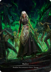 Malice (Marvel) [IAR054] (Usurp the Shadow Throne)  Cold Foil