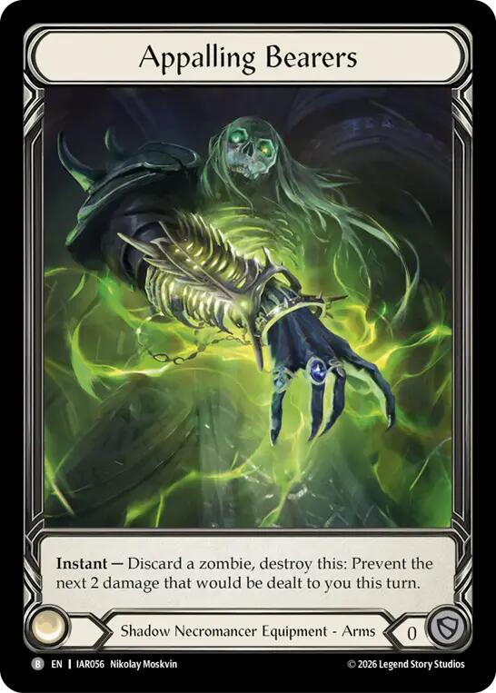 Appalling Bearers (Extended Art) [IAR056] (Usurp the Shadow Throne)  Cold Foil