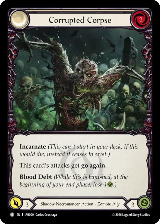 Corrupted Corpse [IAR090] (Usurp the Shadow Throne)