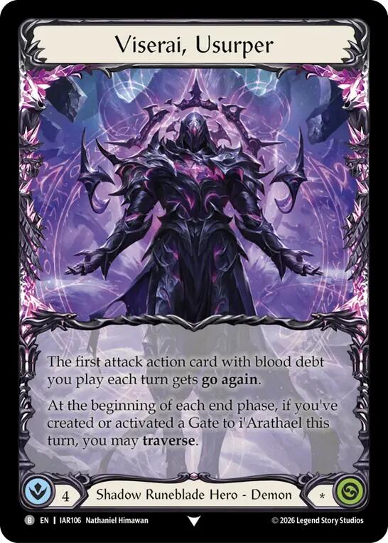 Viserai, the Forsaken // Viserai, Usurper [IAR106] (Usurp the Shadow Throne)