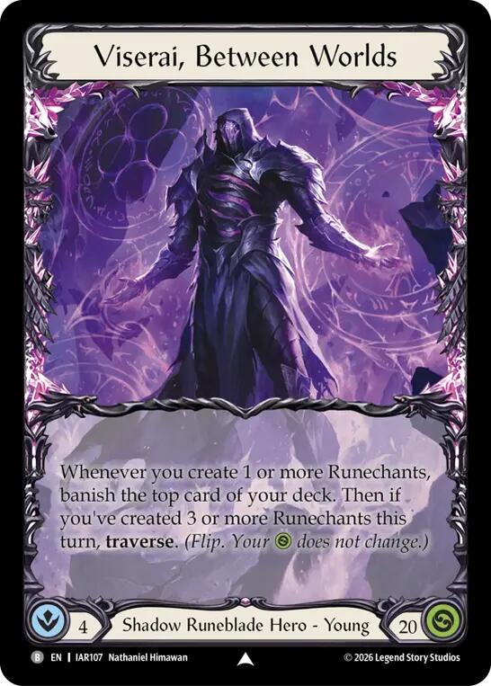 Viserai, Between Worlds // Viserai Usurper [IAR107] (Usurp the Shadow Throne)