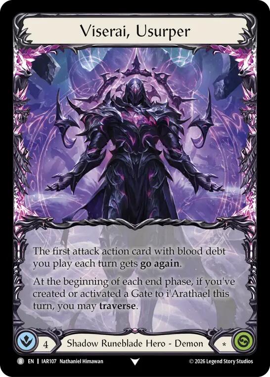 Viserai, Between Worlds // Viserai Usurper [IAR107] (Usurp the Shadow Throne)