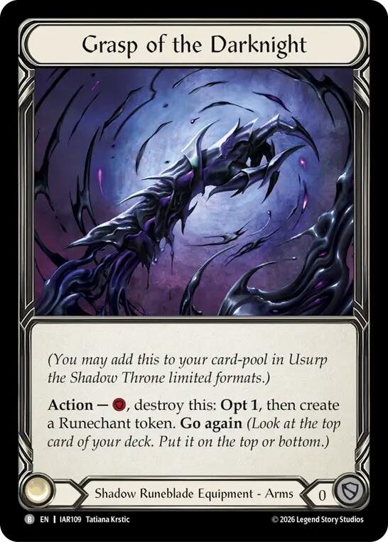 Grasp of the Darknight [IAR109] (Usurp the Shadow Throne)