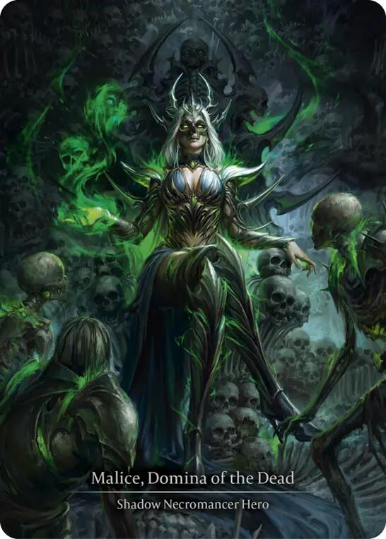Malice, Domina of the Dead (Marvel) [GEM184] (GEM Pack 6)  Cold Foil