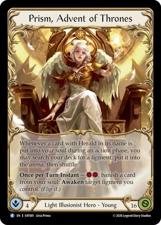 Prism, Advent of Thrones [SAT001] (Silver Age: Usurp the Shadow Throne)
