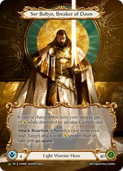 Ser Boltyn, Breaker of Dawn (Marvel) [CON005] (Promo)  Cold Foil