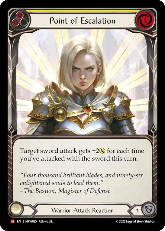 Point of Escalation [MPW025] (Mastery Pack Warrior)