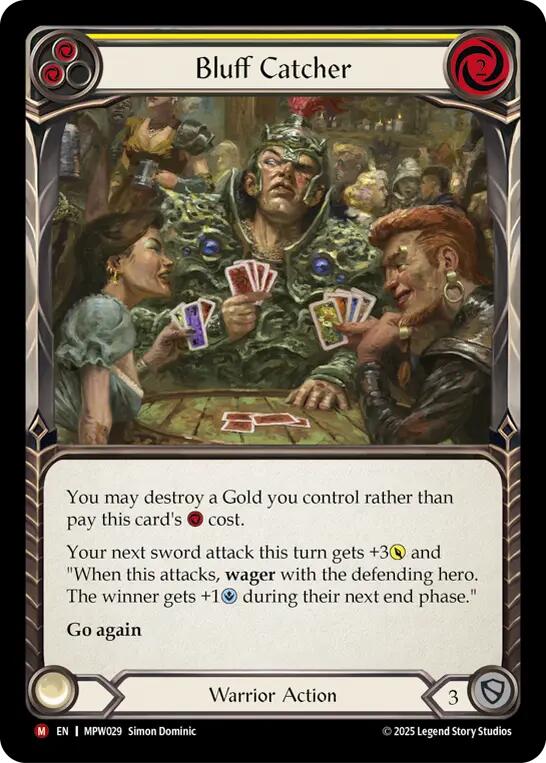 Bluff Catcher [MPW029] (Mastery Pack Warrior)