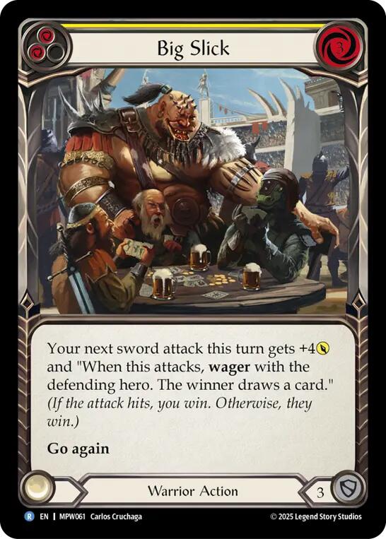 Big Slick (Yellow) [MPW061] (Mastery Pack Warrior)