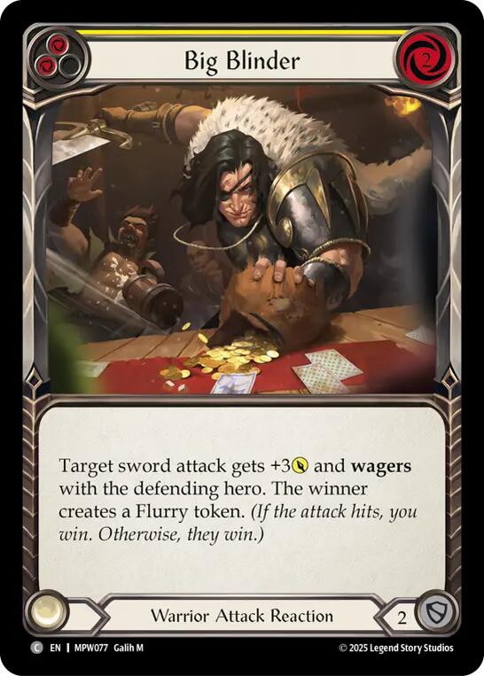 Big Blinder (Yellow) [MPW077] (Mastery Pack Warrior)