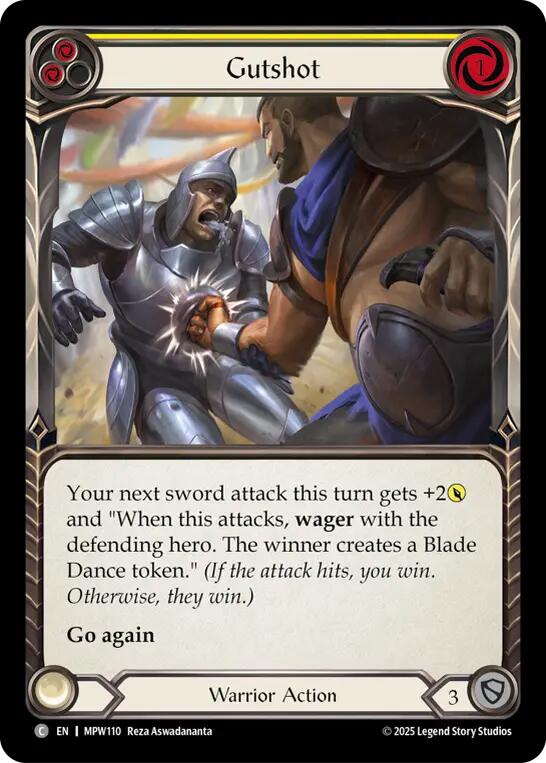 Gutshot (Yellow) [MPW110] (Mastery Pack Warrior)