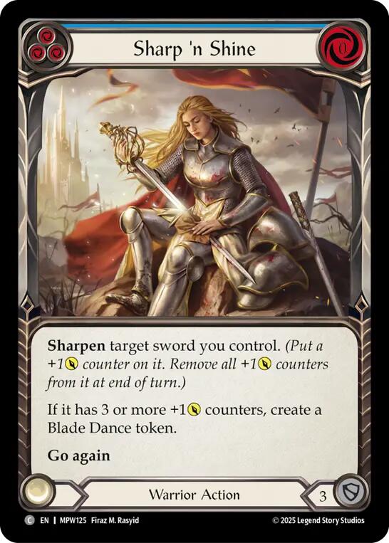 Sharp 'n Shine (Blue) [MPW125] (Mastery Pack Warrior)