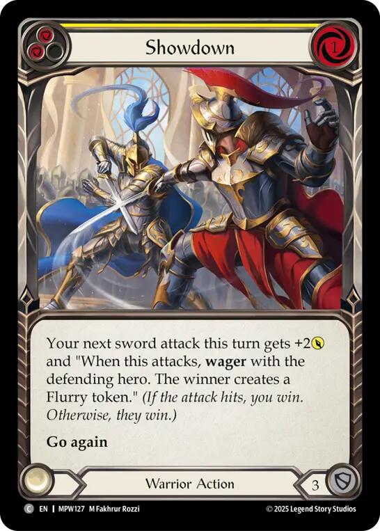 Showdown (Yellow) [MPW127] (Mastery Pack Warrior)