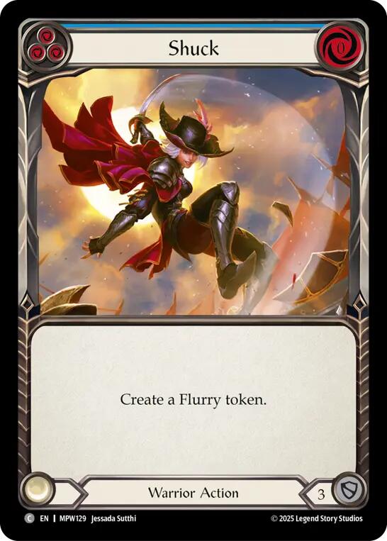 Shuck (Blue) [MPW129] (Mastery Pack Warrior)