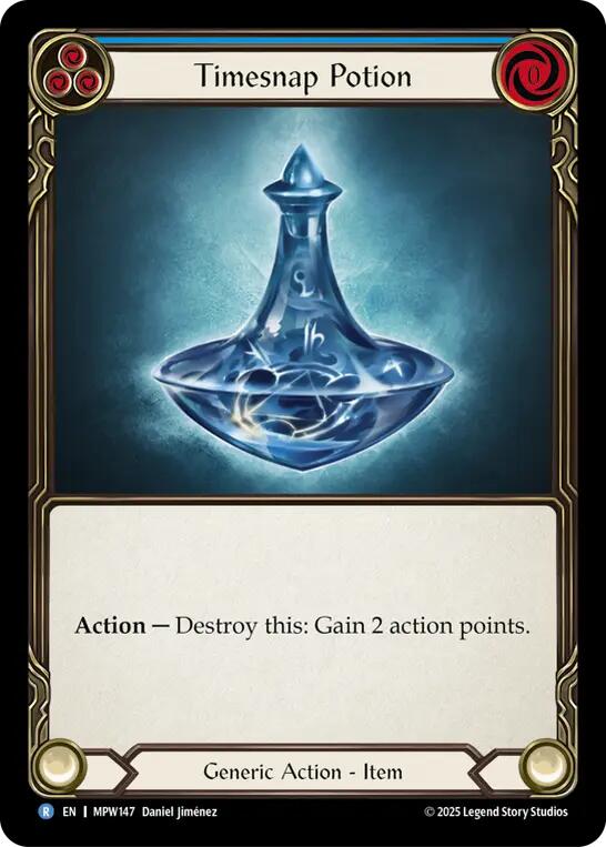 Timesnap Potion (Blue) [MPW147] (Mastery Pack Warrior)