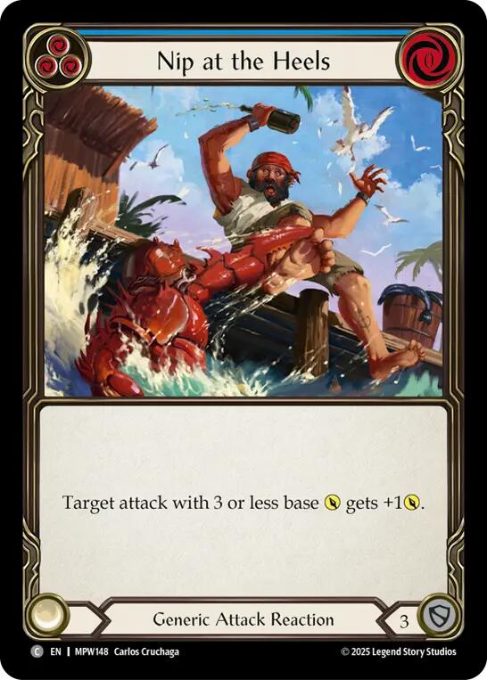 Nip at the Heels (Blue) [MPW148] (Mastery Pack Warrior)