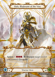 Hala, Bladesaint of the Vow (Marvel) [MPW003] (Mastery Pack Warrior)  Cold Foil