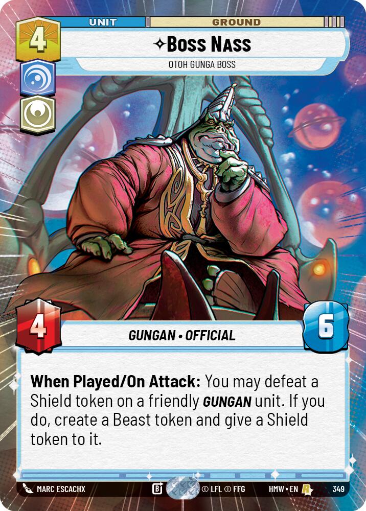 Boss Nass - Otoh Gunga Boss (349) (Hyperspace) (349) [Homeworlds]
