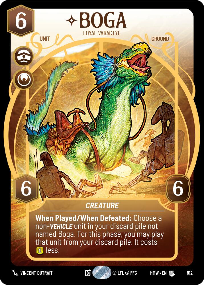 Boga - Loyal Varactyl (812) (Prestige) (812) [Homeworlds]