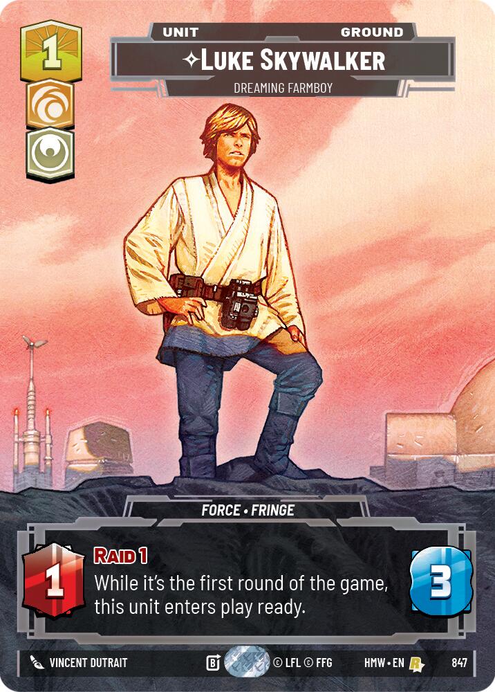Luke Skywalker - Dreaming Farmboy (847) (Prestige) (847) [Homeworlds]