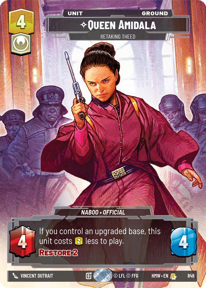 Queen Amidala - Retaking Theed (848) (Prestige) (848) [Homeworlds]