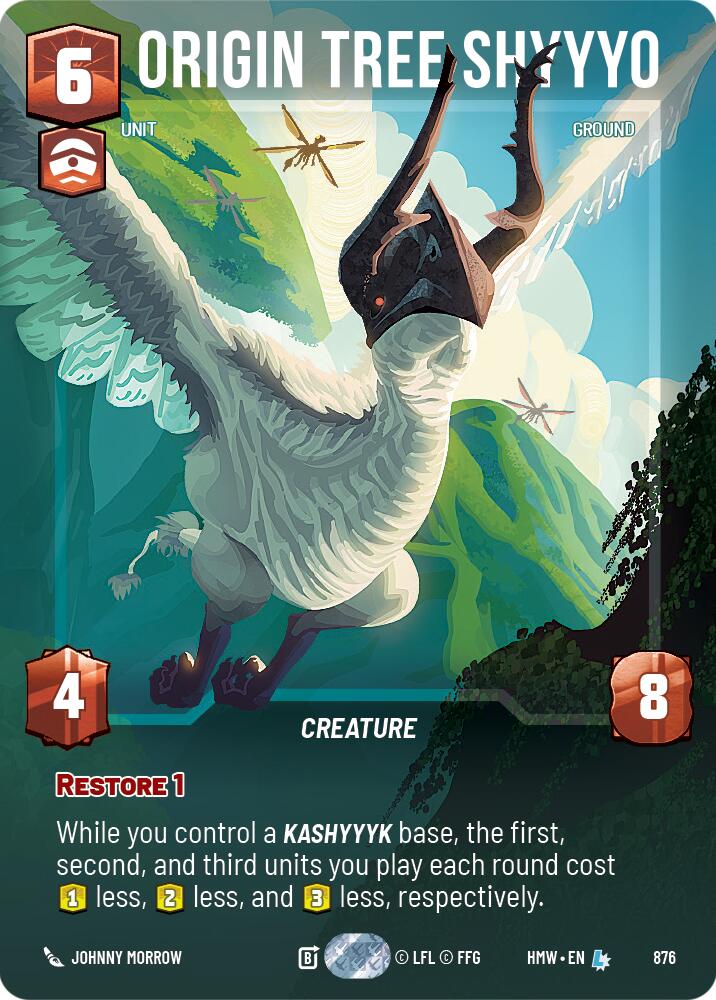 Origin Tree Shyyyo (876) (Prestige Foil) (876) [Homeworlds]