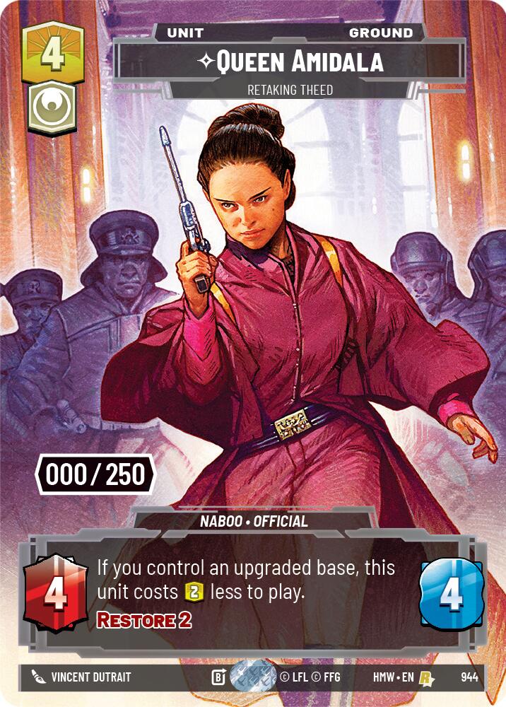 Queen Amidala - Retaking Theed (944) (Serialized) (944) [Homeworlds]