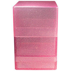 Ultra PRO: Satin Tower - Glitter Pink