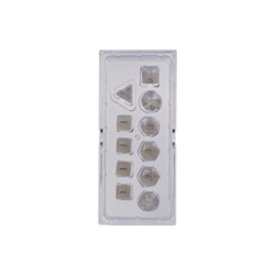 Ultra PRO: 11-Dice Set - Eclipse (Arctic White)