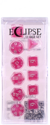 Ultra PRO: 11-Dice Set - Eclipse (Hot Pink)