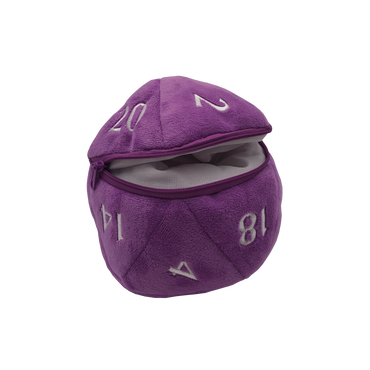 Ultra PRO: Dice Bag - Plush D20 (Purple)