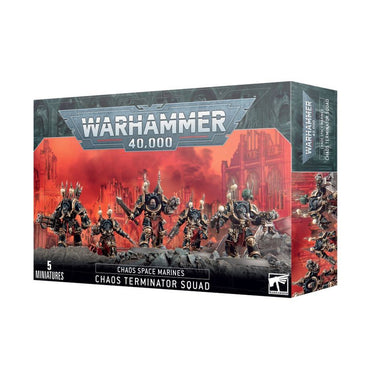 Warhammer 40k: Chaos Space Marines: Chaos Terminator Squad (43-19)