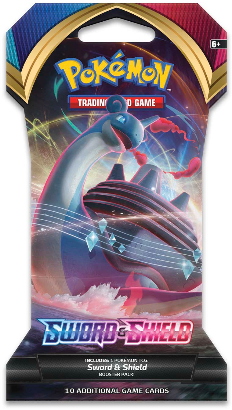 base set sword and shield booster box Pokemon Sword and Shield Base Set Booster Box w/ Magnetic Acrylic Case main image 1